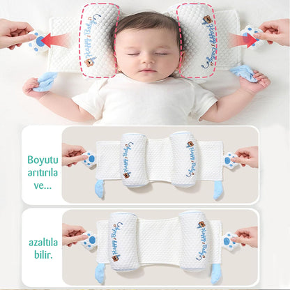Ortopedik Bebek Düz kafa yastığı CUPPULU